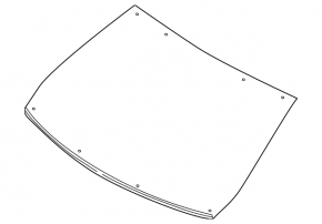 Infiniti QX30 17-19 Windshield
