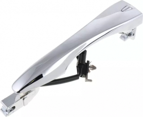 Door handle outer front left Nissan Altima 13-18 keyless, chrome
