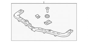 Seagull grille bracket for GMC Terrain 18-23
