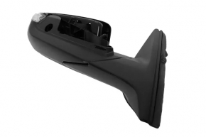 Side mirror right complete Chevrolet Malibu 16-18 8 pins, heated, turn signal, BSM, silver