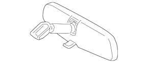 Interior mirror Toyota Sequoia 08-09, auto-dimming