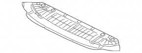 Front bumper protection Audi A5 F5 17-19 S-Line