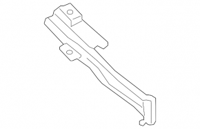 Left trunk lid hinge for a Ford Mustang mk6 15 convertible