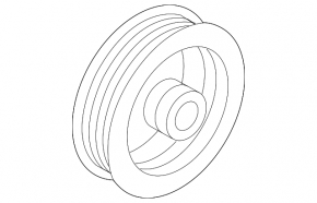 Crankshaft Pulley Mazda CX-5 13-16 2.0