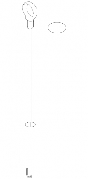 Oil dipstick VW CC 08-17