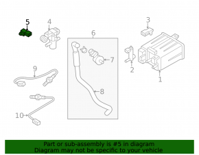 Map Sensor Nissan Rogue 21-22 2.5