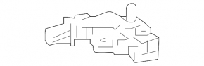 Lexus UX200 negative battery terminal 19-25 with sensor