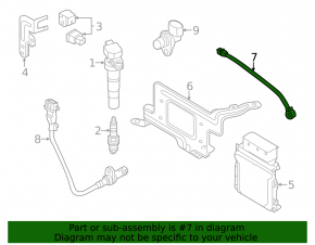 Knock Sensor Kia Soul 14-16 1.6