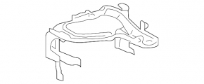 Air Suspension Compressor Bracket Toyota Sequoia 08-16