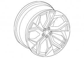 Spare tire for Audi Q8 19-25 R20 195/70