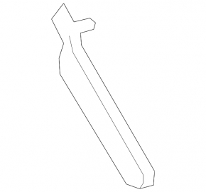 Left tailgate shock absorber bracket for BMW X2 F39 18-23