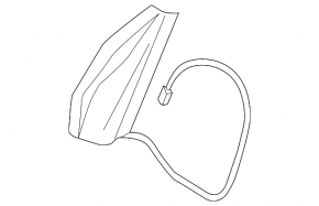 Driver's seat lateral support assembly BMW 3 F30 12-18