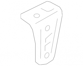 Front subframe burdock rear right Subaru Forester 14-18 SJ