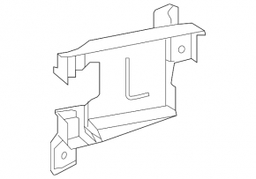Blind Spot Sensor Bracket Left VW Passat b8 16-19 USA