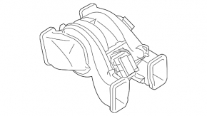 Motor heater fan BMW 5 F10 10-16 rear