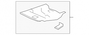 Acura TLX 15- Trunk Tray