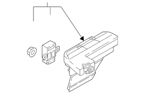 Positive terminal of battery Audi A5 F5 17- type 3