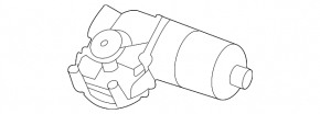 Windshield washer motor Hyundai Ioniq 5 22-26 Korea