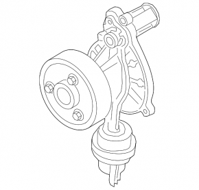 Water pump BMW 3 F30 16-18 330e