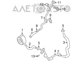 Nissan Murano Z51 09-10 Oil Cooling Radiator