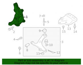 Front right axle Subaru Forester 25-26 2.5