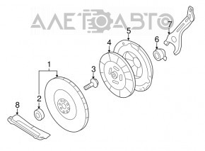 Clutch kit manual transmission Subaru Forester 14-18 SJ 134k