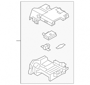 Volvo XC40 19-22 positive battery terminal with squib