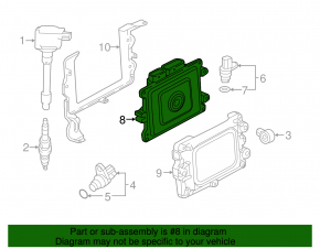 Block ECU engine computer Honda CRV 17-20 1.5T