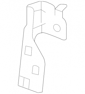 Left signal bracket Honda Accord 13-17 type 1