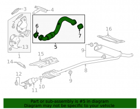 Chevrolet Trax 19-21 LUV Intake Pipe