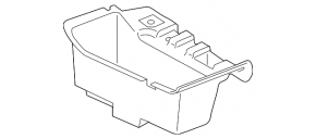 Left trunk box for BMW 5 G30 17-23