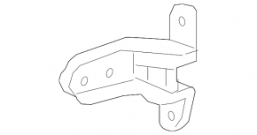Door hinge lower rear right Acura ILX 13-22