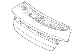 Kia K5 21-24 trunk lid with spoiler