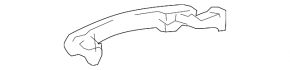 Outside rear left door handle for Toyota Sienna 2010