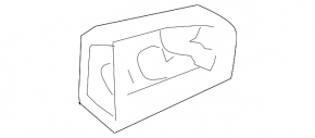 Front right door handle plug Lexus GS350 GS450h 08-11