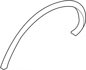 Rear right fender arch trim for Infiniti FX35 QX70 09-17