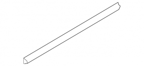Right side sill for Nissan Murano z50 03-07