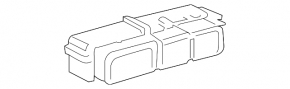 TRACK OFF button Toyota Prius 50 16-22 for parking sensors