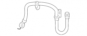 Rear right brake hose for Toyota Prius C 15-19