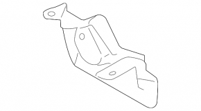 Mudguard rear left Subaru XV Crosstrek 18-23