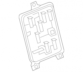 Mercedes GLC 20-22 BCM signal processing and control unit