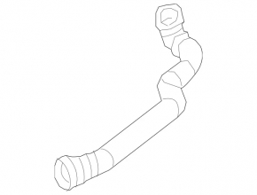 Intercooler radiator pipe right Mercedes W213 E 300 17-19 2.0T