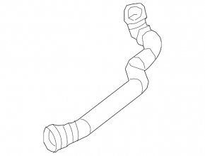 Intercooler radiator pipe right Mercedes W213 E 300 17-19 2.0T