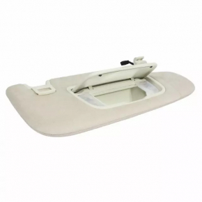 Right visor Lincoln MKX 16 - light gray, without hook, dry cleanable