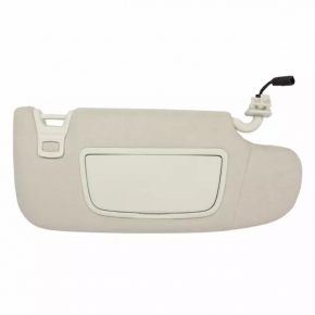 Right visor Lincoln MKX 16 - light gray, without hook, dry cleanable