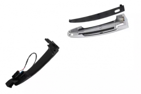 Door handle outer rear left Chevrolet Volt 16- keyless