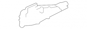 Chevrolet Volt 11-15 front left door handle mechanism