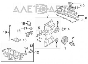 Honda HR-V 16-22 engine oil pump