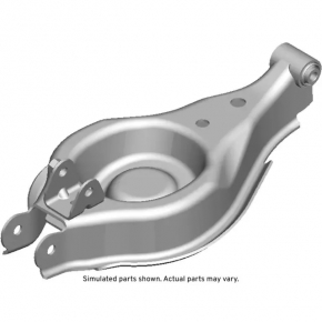 Lower control arm under spring rear left GMC Terrain 10-17
