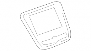 Chevrolet Equinox 18 Monitor Frame with Bracket